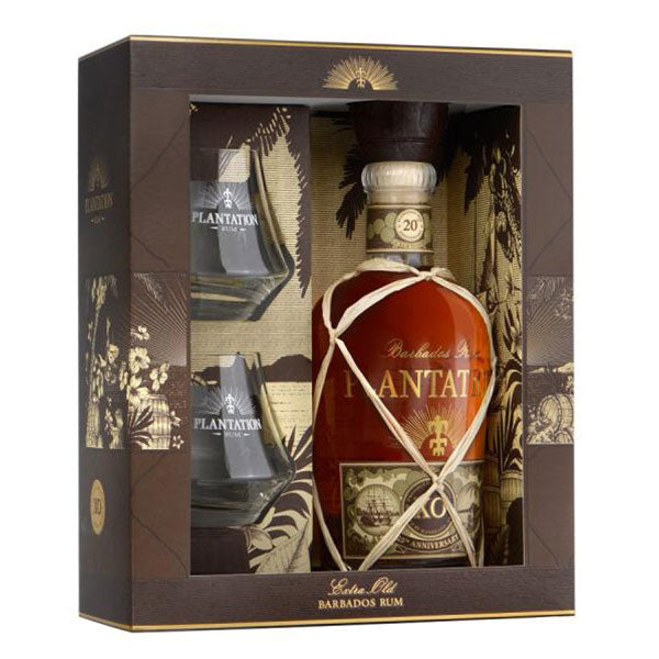 Plantation 20th Anniversary (Giftbox m/2 glas)