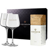 Adamus Dry Gin Organic (Giftbox m/2 glas), ØKO - Trekantens Is