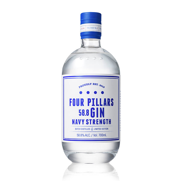 Four Pillars Navy Strength Gin - Trekantens Is