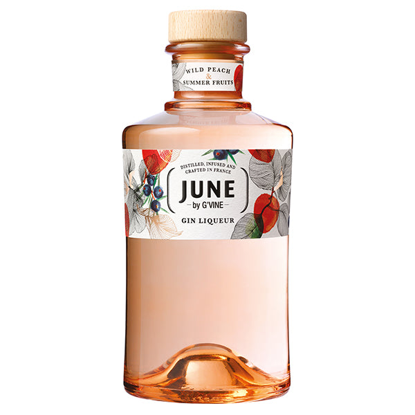 June by GVine Wild Peach & Fruits Gin Liqueur - Trekantens Is