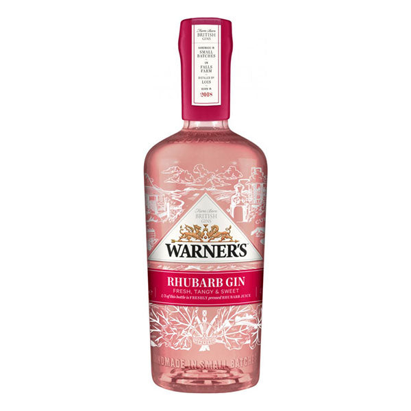 Warners Rhubarb Gin - Trekantens Is