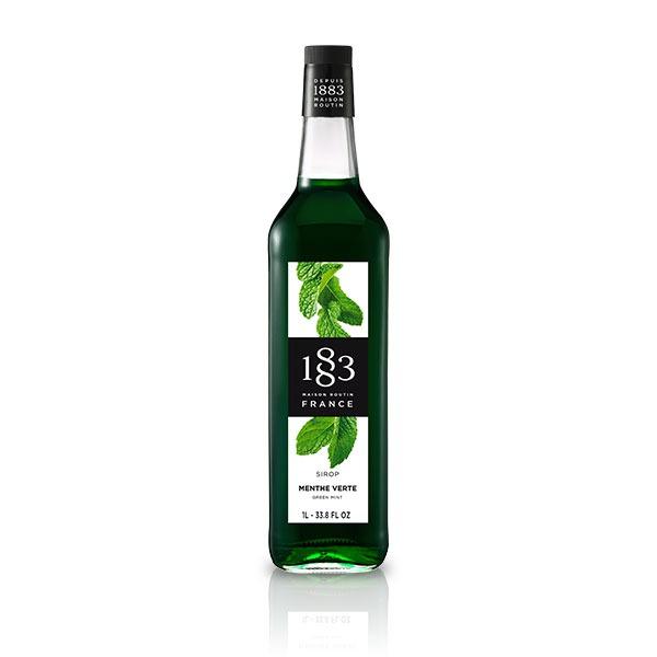 1883 Grøn mint sirup - Trekantens Is